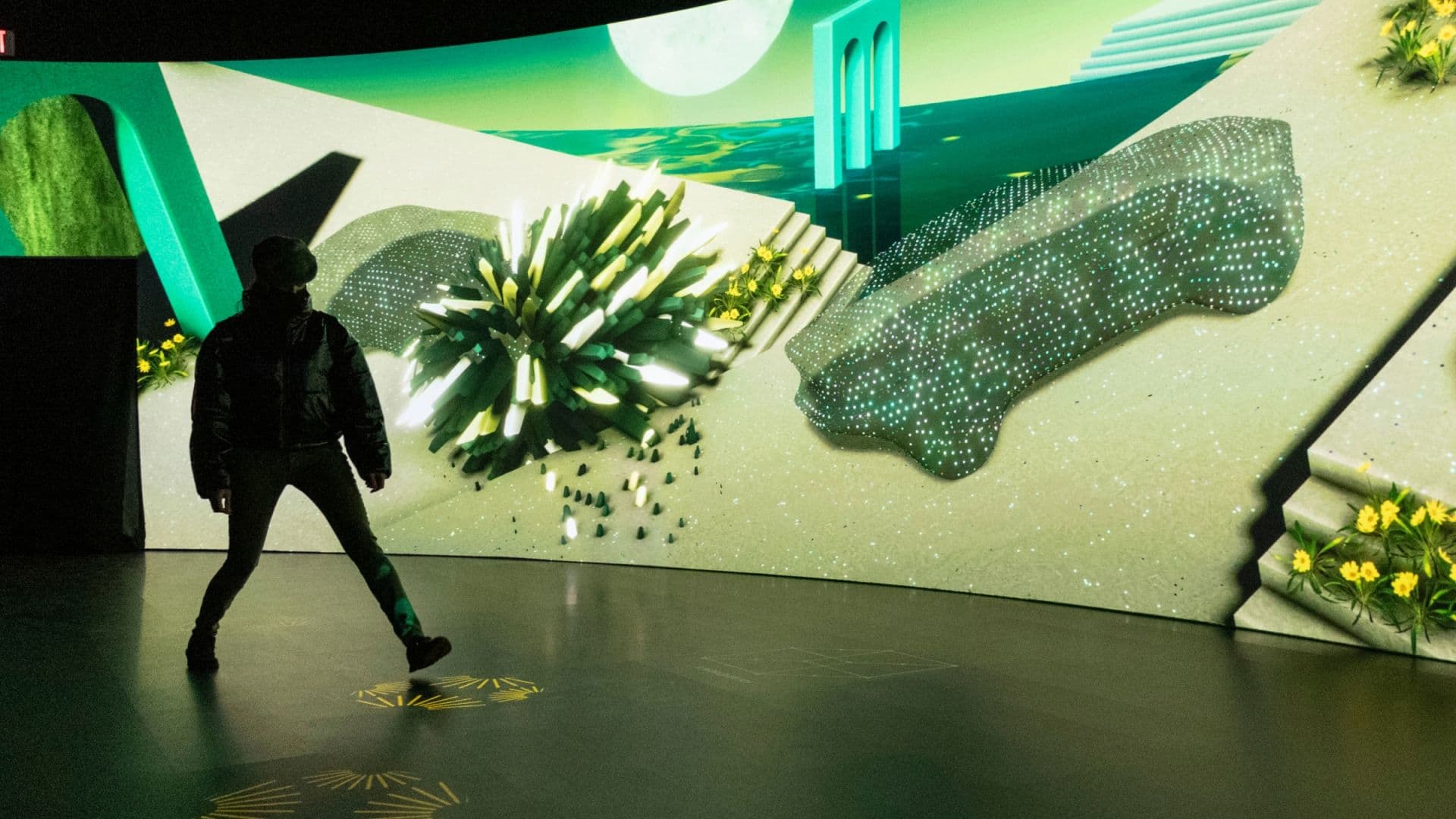 BMW Dimensions of Real — immersive experience zone