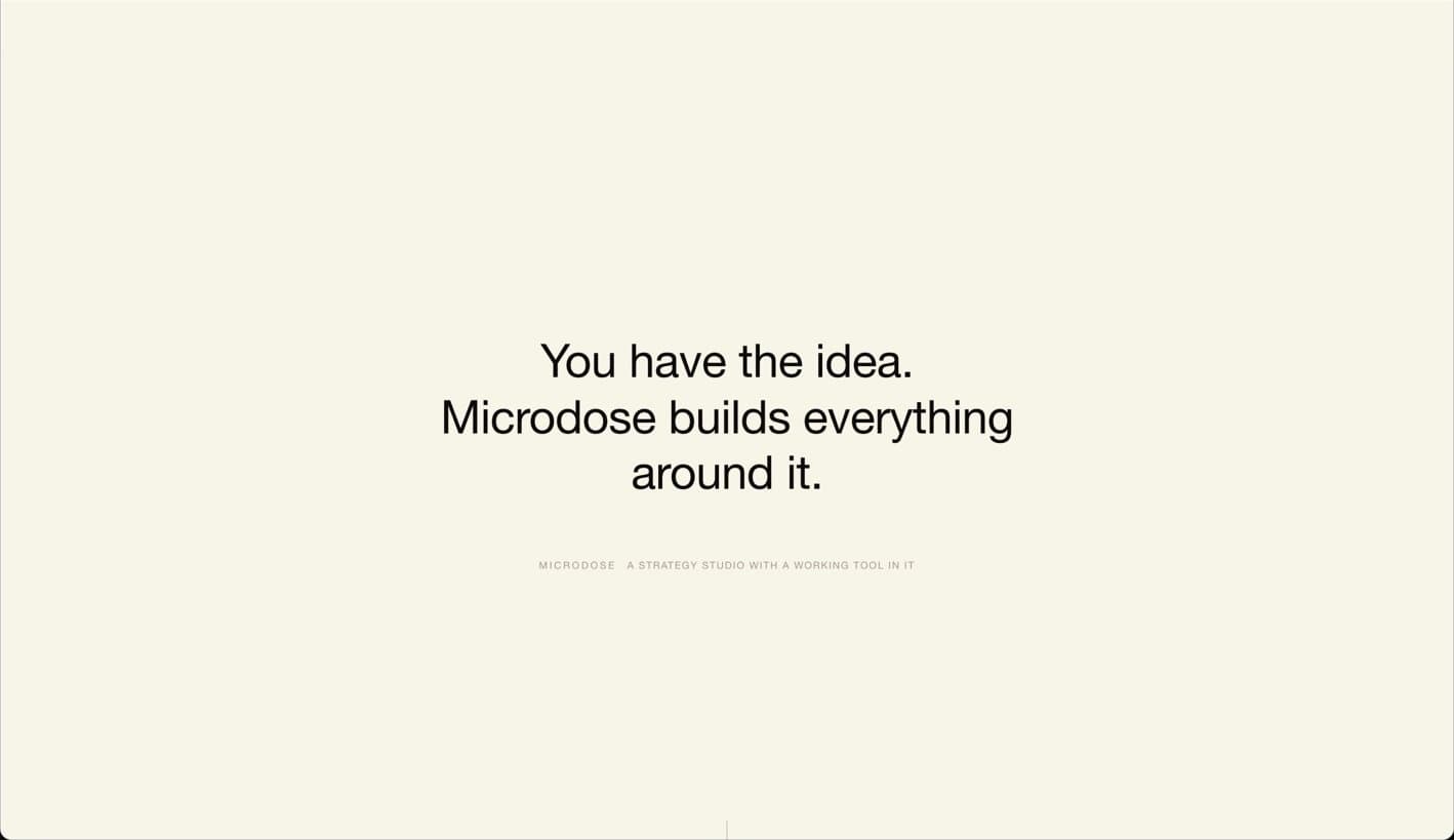 Microdose